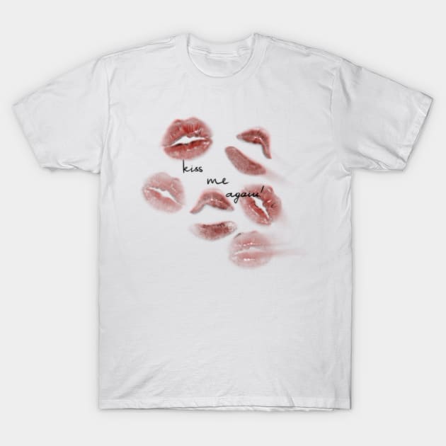 Kisses T-Shirt by xsaxsandra